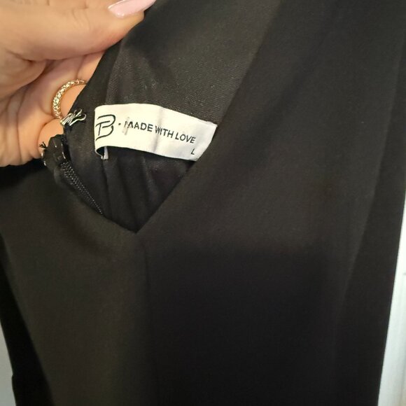 BUPT Womens VNeck Dress  - Size L - Picture 3 of 4